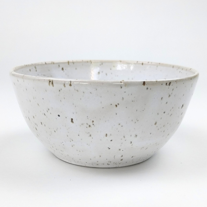 Ceramiczna biała miska