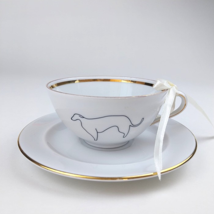 filiżanka vintage charty