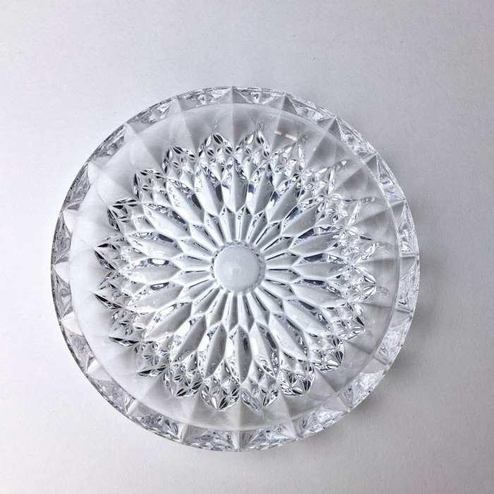 kryształowy talerzyk